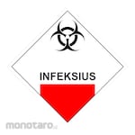 Safety Sign Stiker Limbah Infeksius
