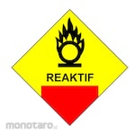 Safety Sign Stiker Limbah Reaktif