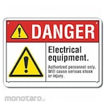 LYLE Aluminum Electrical Equipment Danger Sign