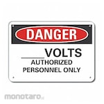 LYLE Aluminum Voltage Danger Sign