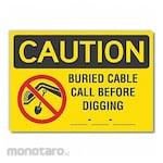LYLE Buried Cable Caution Reflective Label