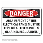 LYLE Reflective Electrical Panel Danger Sign