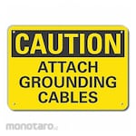 LYLE Reflective Grounding Caution Sign