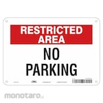 CONDOR Restricted Area No Parking Sign