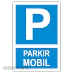 HSP Safety Sign - PARKIR MOBIL P