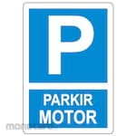 HSP Safety Sign - PARKIR MOTOR "P"