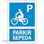 HSP Safety Sign - PARKIR SEPEDA