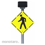 BLINKERSIGNS Pedestrian Crossing Sign