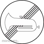 HSP Prohibition Sign Aluminium Plate 2mm