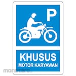 HSP Safety Sign - KHUSUS MOTOR KARYAWAN