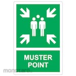 HSP Safety Sign - MUSTER POINT