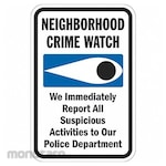 LYLE Reflective Crime Watch Sign (Rambu Peringatan)