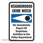 LYLE Reflective Crime Watch Sign