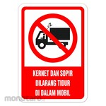 RGP Sign Karnet dan Sopir Dilarang Tidur