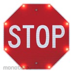 TAPCO Indoor LED Stop Sign Aluminum