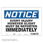 CONDOR Accident & Incident Reporting Sign