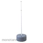 GREEN CROSS Circle Traffic Signpost Include Polyethylene Base Stand