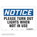 CONDOR Go Green Sign