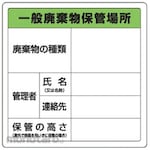 Unit Signs Waste Storage Location Sign