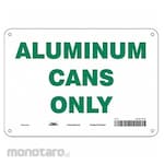 CONDOR K0970 Safety Sign Aluminum