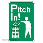 LYLE Reflective Pitch In Sign