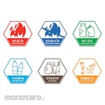 MROCAT Sorting Sticker for Trash Can