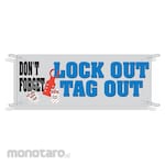 BRADY Lockout & Tagout Banner (Label Terkait Tanda Bahaya)