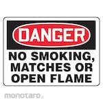 ACCUFORM Danger No Smoking Sign