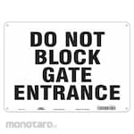 CONDOR Perimeter Safety Sign For Gat