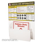 GHS SAFETY Wall-Mount Hazcom & Right-to-Understand Station