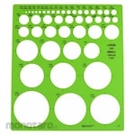 WESTCOTT Letter & Number Stencil Set