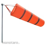 Non Brand Windsock Orange Abu-abu
