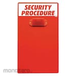 BRADY Clipboard Workplace Safety English (Kotak Papan Informasi)