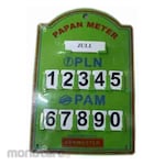 Kenmaster Plastik Stand Meter PLN
