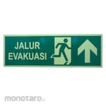 Non Brand K3 Sign - Evacuation Route (Jalur Evakuasi) (Rambu Informasi)