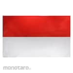 Non Brand Red and White Flag Satin (Bendera)