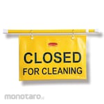 Rubbermaid English Only Closed For Cleaning Hanging Safety Signs (Tanda Peringatan / Papan Peringatan)