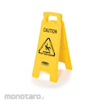Rubbermaid Multilingual Caution Sign 2 Sided (Papan Peringatan / Rambu Peringatan)