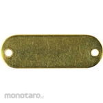 ESCO 16X48mm Brass Tag Blank