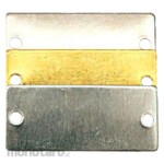 ESCO 25X64mm Brass Tag Blank