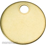 ESCO 25mm Brass Tag Blank