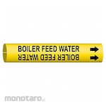 BRADY Pipe Marker Boiler Feed Watr (Penanda Pipa)