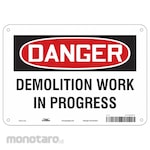 CONDOR Blasting Sign