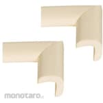 ESCO Corner guard (oil surface/ivory/2 pieces EA983FE series