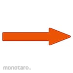 GREEN CROSS Piping direction display sticker → yellow red arrow sticker 56 20 x 70 mm 10 pieces set aluminum