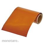 TRUSCO Piping identification tape brown (7.5YR5/6) (oil related) 100MM width x 1M