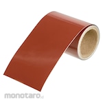 TRUSCO Piping identification tape dark red (7.5R3/6) (steam related) 50MM width x 1M