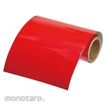 TRUSCO Piping identification tape red (7.5R4/15) 100MM width x 1M