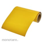 TRUSCO Piping identification tape yellow (2.5Y8/12) 100MM width x 1M