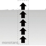 Unit Signs Cutting Arrow (For Piping Identification Sheet, Cutting Letters)